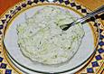 Laktosefreier Gurkensalat