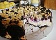 Oreo Blueberry Cheesecake