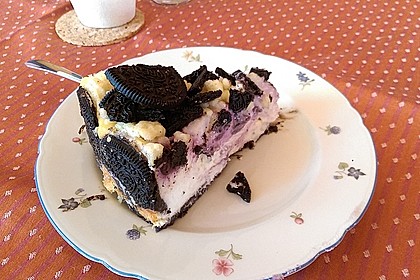 Oreo Blueberry Cheesecake 1