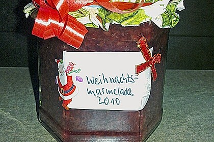 Weihnachtliche Kirschmarmelade 11