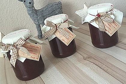 Weihnachtliche Kirschmarmelade 1
