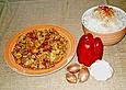 Paprika-Geschnetzeltes