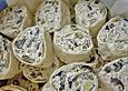 Mexican cream cheese rollups