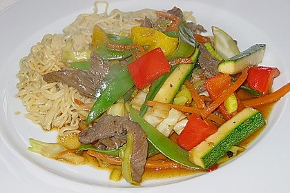 Chinesische Nudelpfanne 2