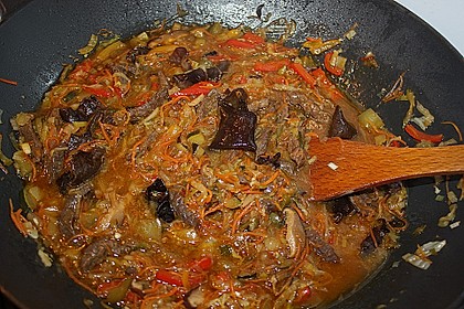 Chinesische Nudelpfanne 8