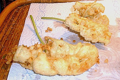 Frittierte Holunderbl&uuml;ten 3