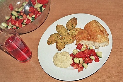 Schnelle Falafel in Pitabrot 43