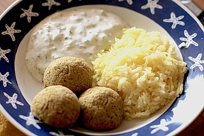 Schnelle Falafel in Pitabrot 21