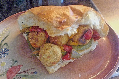 Schnelle Falafel in Pitabrot 62