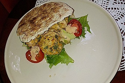 Schnelle Falafel in Pitabrot 33