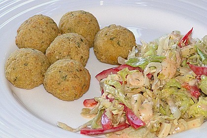 Schnelle Falafel in Pitabrot 17
