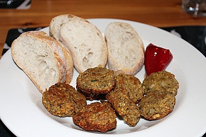 Schnelle Falafel in Pitabrot 7