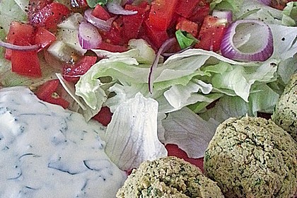 Schnelle Falafel in Pitabrot 48