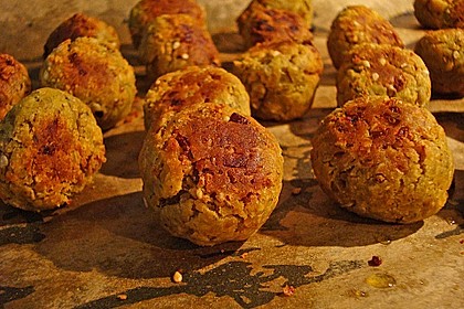 Schnelle Falafel in Pitabrot 6