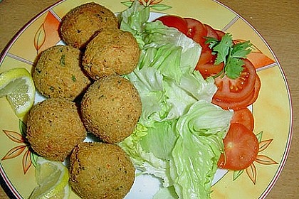Schnelle Falafel in Pitabrot 14