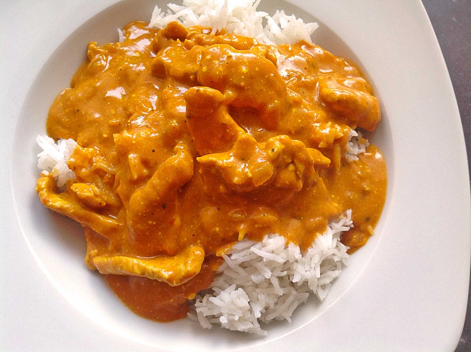 Rezept backofen: Curry geschnetzeltes rezept