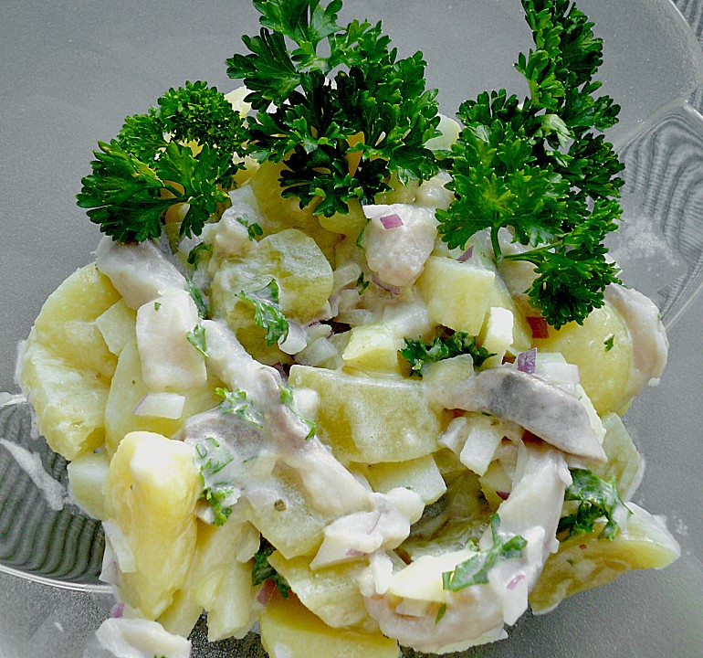 Kartoffelsalat mit Matjes (Rezept mit Bild) von Sommersonne | Chefkoch.de