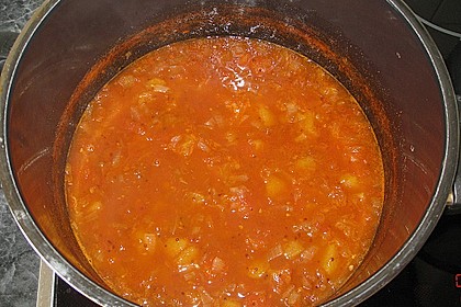 Pikantes Tomaten-Pfirsich-Chutney 2