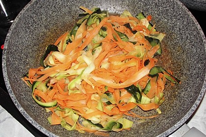 Zucchini-Möhren-Gemüse 1