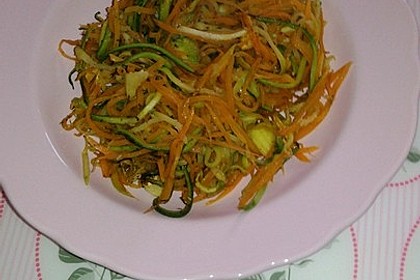 Zucchini-Möhren-Gemüse 2