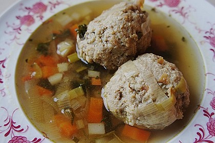 Kräuter-Leberknödel-Suppe 5