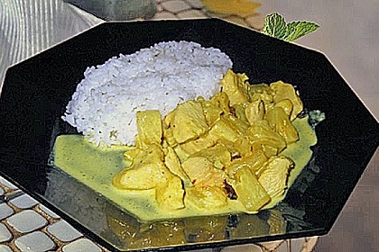H&uuml;hner-Sahne-Curry