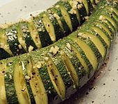 Gebackene Zucchini (Bild)