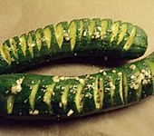 Gebackene Zucchini (Bild)