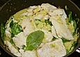 Reispfanne mit Fisch