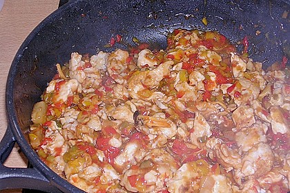 Huhn s&uuml;&szlig;-sauer 1