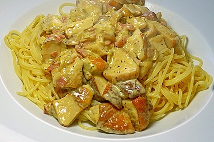 Spaghetti mit Steinpilzen 1