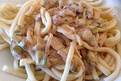Spaghetti mit Steinpilzen 3