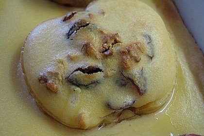 Bratapfelauflauf mit Marzipan-Gu&szlig;