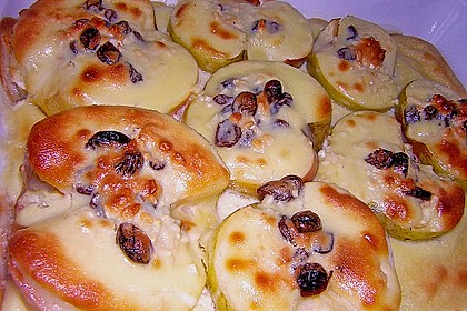 Bratapfelauflauf mit Marzipan-Gu&szlig; 3