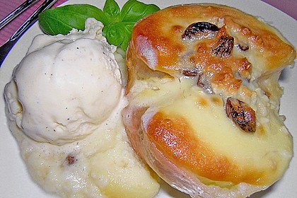 Bratapfelauflauf mit Marzipan-Gu&szlig; 6