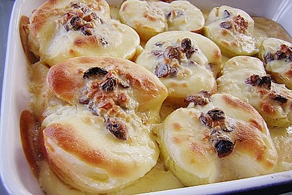 Bratapfelauflauf mit Marzipan-Gu&szlig; 7