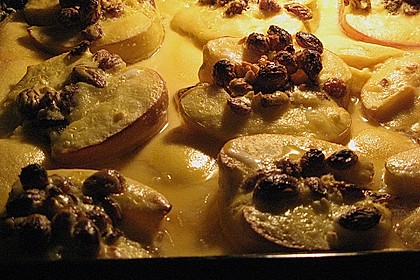 Bratapfelauflauf mit Marzipan-Gu&szlig; 10
