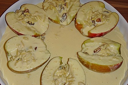 Bratapfelauflauf mit Marzipan-Gu&szlig; 11