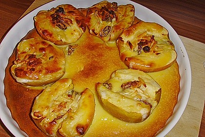 Bratapfelauflauf mit Marzipan-Gu&szlig; 12