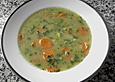 Grie&szlig;suppe mit Gem&uuml;se