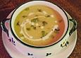 Kartoffelsuppe mit Joghurt