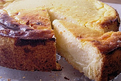 K&auml;sekuchen mit Orangensaft 4