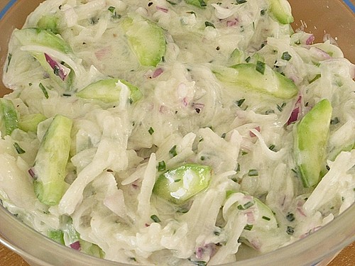 Rettichsalat mit Gurken (Rezept mit Bild) von Sonja | Chefkoch.de