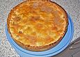 Gedeckter Apfelkuchen