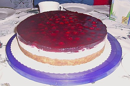 Joghurt-Sahne-Torte mit Früchten 9