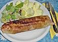Gebackene Spargel im Schinkenmantel