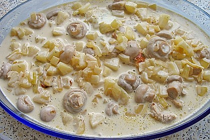 &Uuml;berbackene Putenfilets