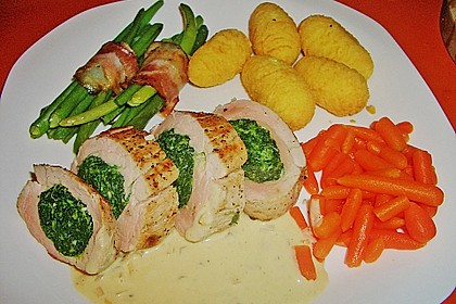 Gef&uuml;lltes Schweinsfilet in zarter Senfsauce 9