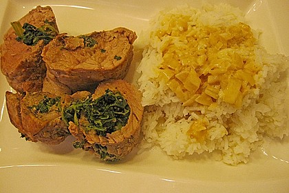 Gef&uuml;lltes Schweinsfilet in zarter Senfsauce 13