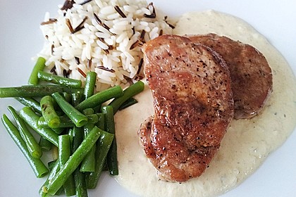 Gef&uuml;lltes Schweinsfilet in zarter Senfsauce 17